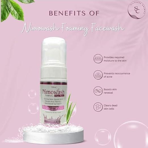 Nimowash Foaming Face Wash – 100 ml
