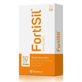 Fortisil Sunscreen SPF 50+ PA+++ | 50gm