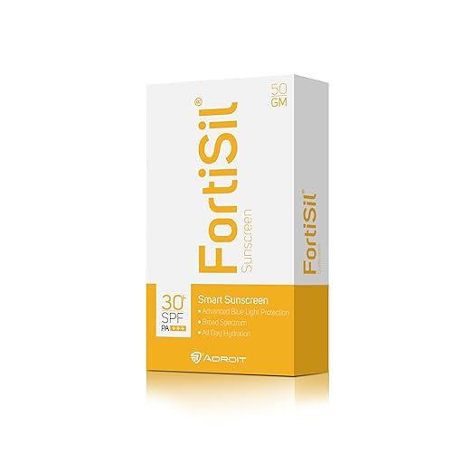 Fortisil SPF 30+ PA+++ Sunscreen – 50gm