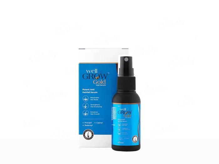 Well Grow Gold Anti-Hairfall Hair Serum – 30 ml