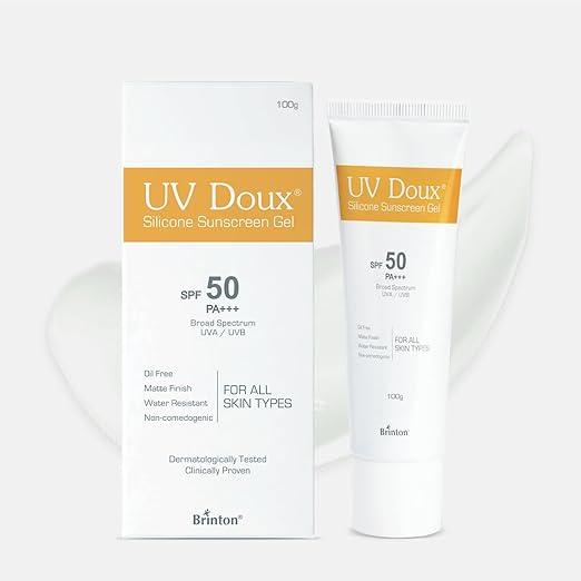 UV Doux Silicone Sunscreen Gel SPF 50 PA+++ – 100 gm
