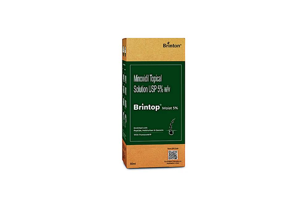 Brintop Moist 5% Solution - 60 ml