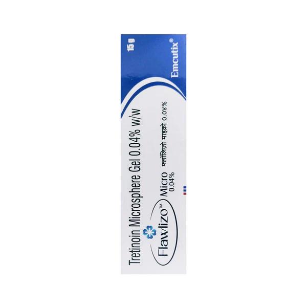 Flawlizo Micro 0.04% Gel - 15 gm