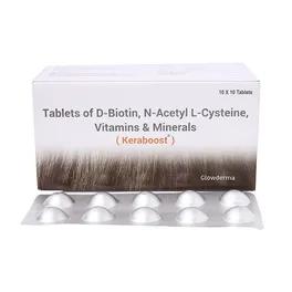 Keraboost Tablet – Nourish, Strengthen & Promote Hair Growth - 10 Tablets
