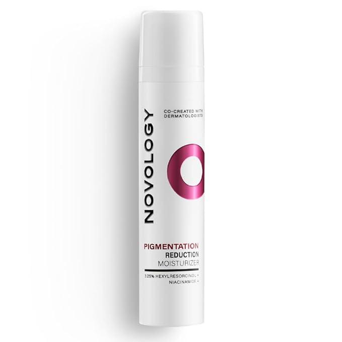 Novology Pigmentation Reduction Moisturiser for Dark Spots, Acne Marks & Uneven Skin Tone, 50 gm With SPF 30 PA+++ | Clinically Proven | Suitable for All Skin Types