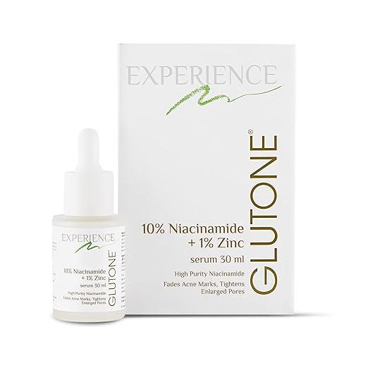 Glutone 10% Niacinamide Serum with 1% Zinc PCA | 30ml