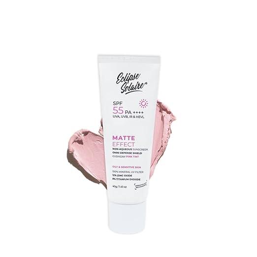 Eclipse Solaire Matte Sunscreen SPF 55 PA++++ – 40 gm