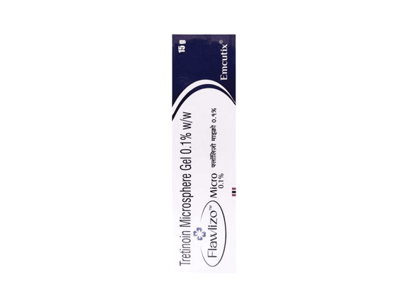 Flawlizo Micro 0.1% Gel | Tretinoin Microsphere Gel for Severe Acne, Scars & Skin Renewal