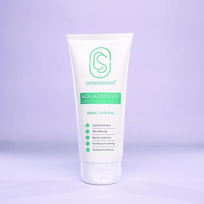 Cosmosheer Aquadefense Moisturizing Cream 200 ml | Hydration Care for All Skin Types | Daily Use
