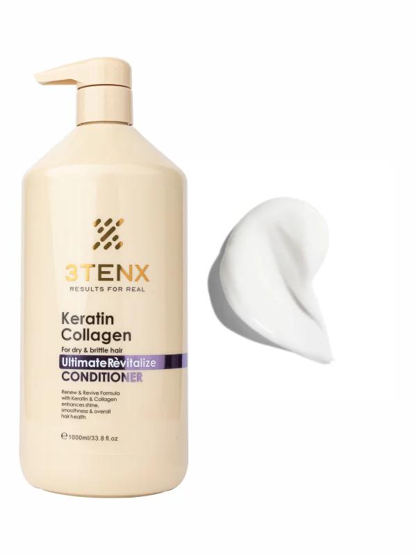 3TENX Ultimate Revitalize Conditioner – Keratin & Collagen Repair | Smooth & Strengthen | 1000 ml