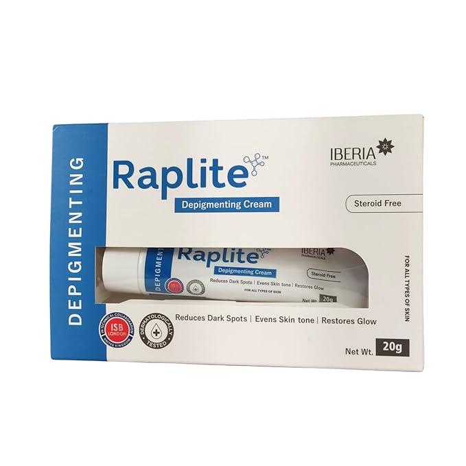 Raplite Depigmenting Cream for Dark Spots & Uneven Skin Tone – 20 gm