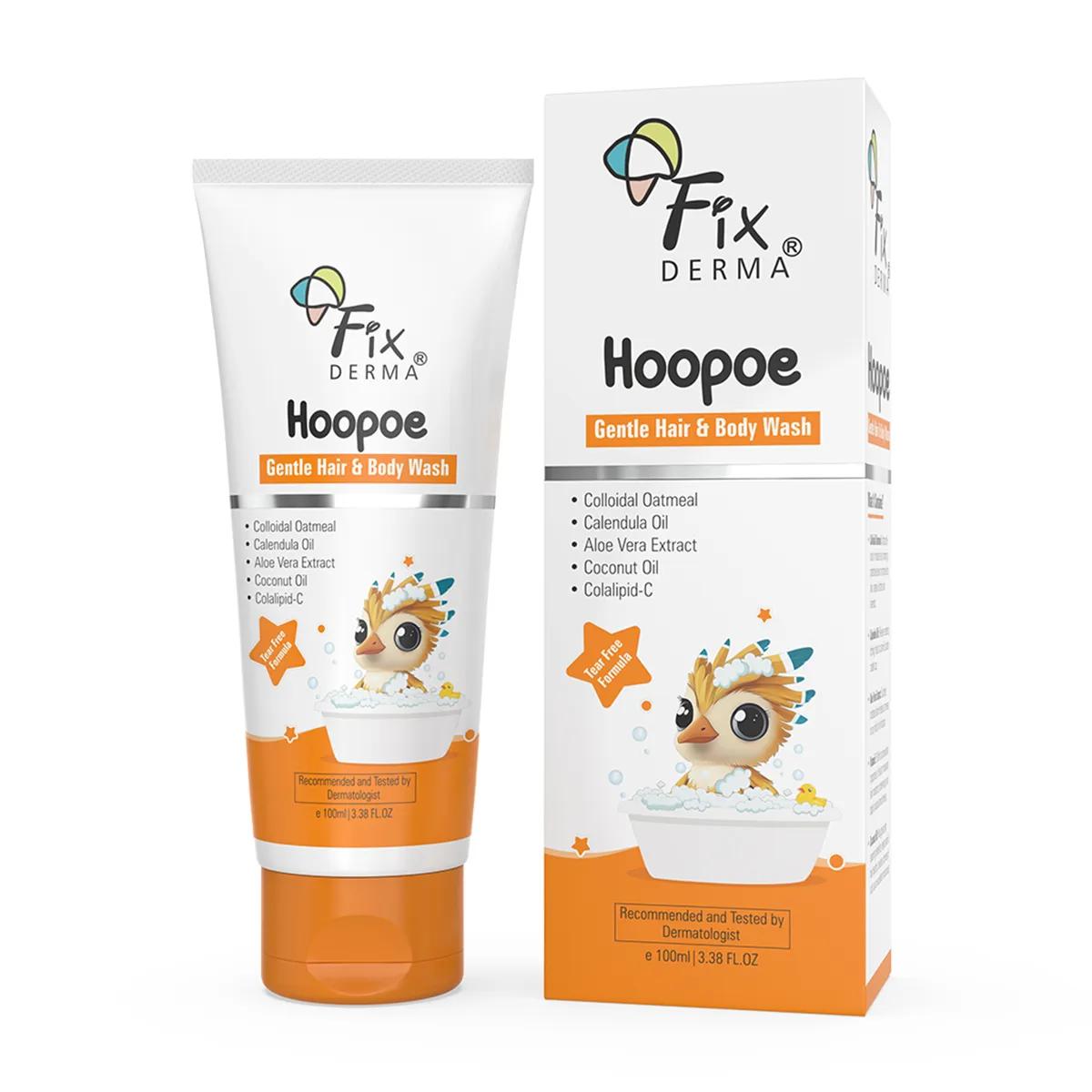 Fixderma Hoopoe Baby Gentle Hair & Body Wash 100ml