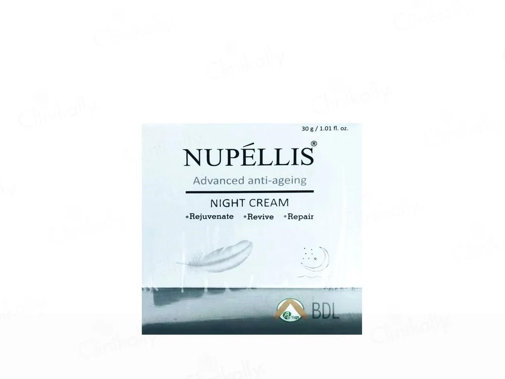 Nupellis Deep Repair Night Cream for Anti-Ageing Care-30 gm 