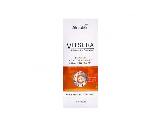 Vitsera Rejuvenating Face Wash – Brightening & Rejuvenating Face Wash for Glowing Skin 100 ml 