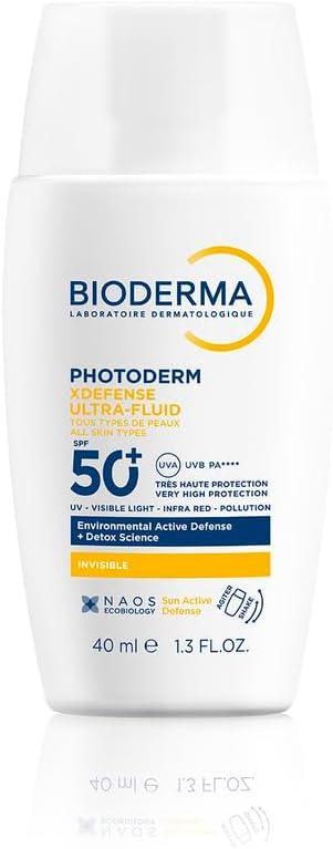 Bioderma Photoderm Xdefense Ultra-Fluid SPF 50+ Invisible Sunscreen PA ++++(40 ml)