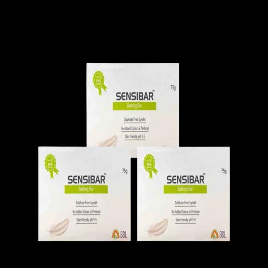 Sensibar Bathing Bar 75Gm, Pack Of 3