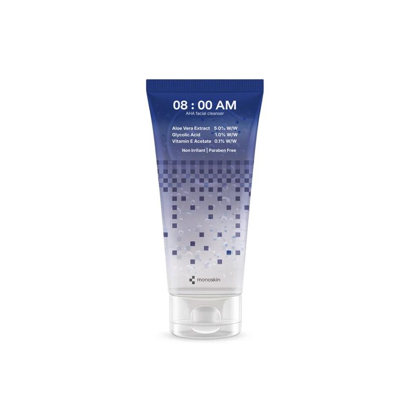 08:00 AM™ Dual Exfoliation AHA Cleanser