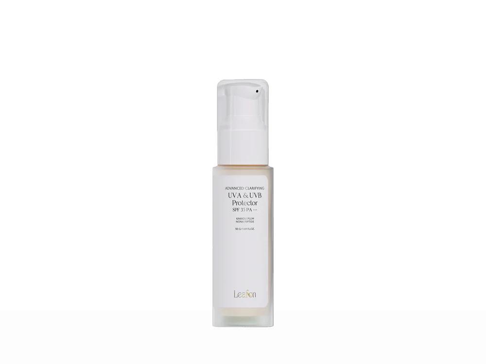 Leafon Advanced Clarifying UVA & UVB Protector Sunscreen SPF 35 PA+++  - 50gm