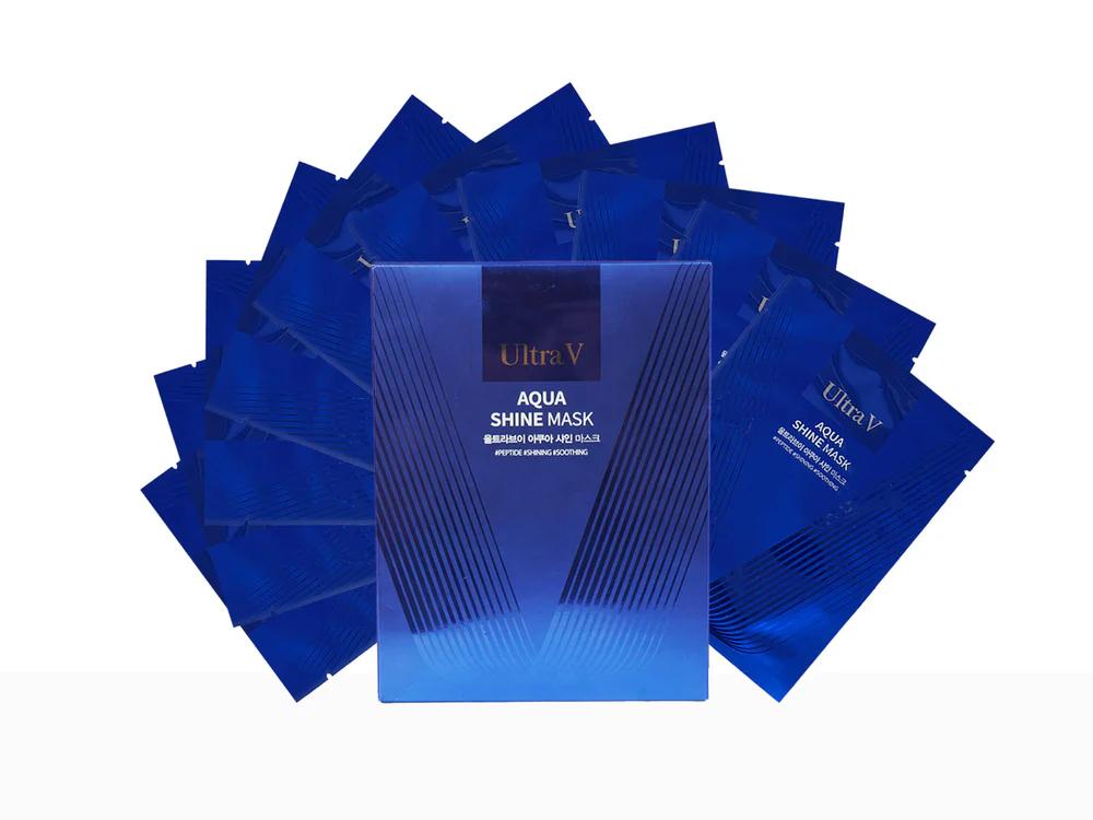 Ultra-V Aqua Shine Mask (sheets - 10 x 25 ml)