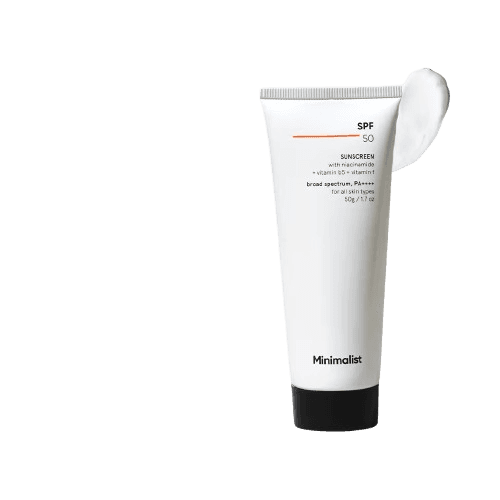 Minimalist Broad Spectrum Sunscreen SPF 50 PA ++++ - 50gm