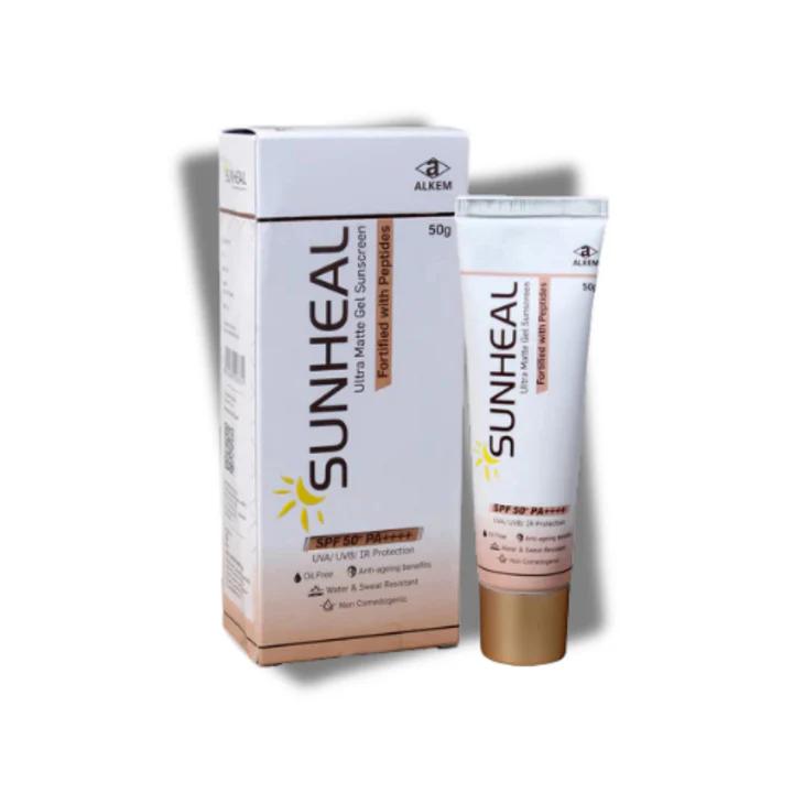 Sunheal Ultra Matte Gel Sunscreen SPF 50+ PA++++ - 50gm