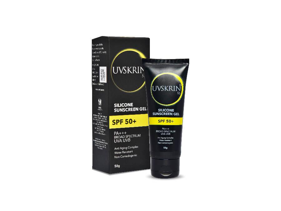 UVSkrin SS Silicone Sunscreen Gel SPF 50+ - 50gm