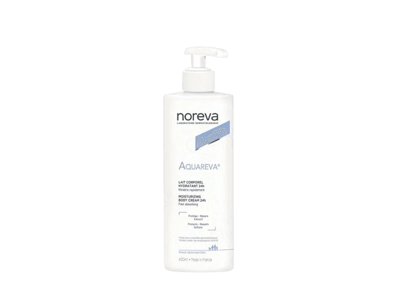 Noreva Aquareva 24H Moisturizing Body Cream - 400ml