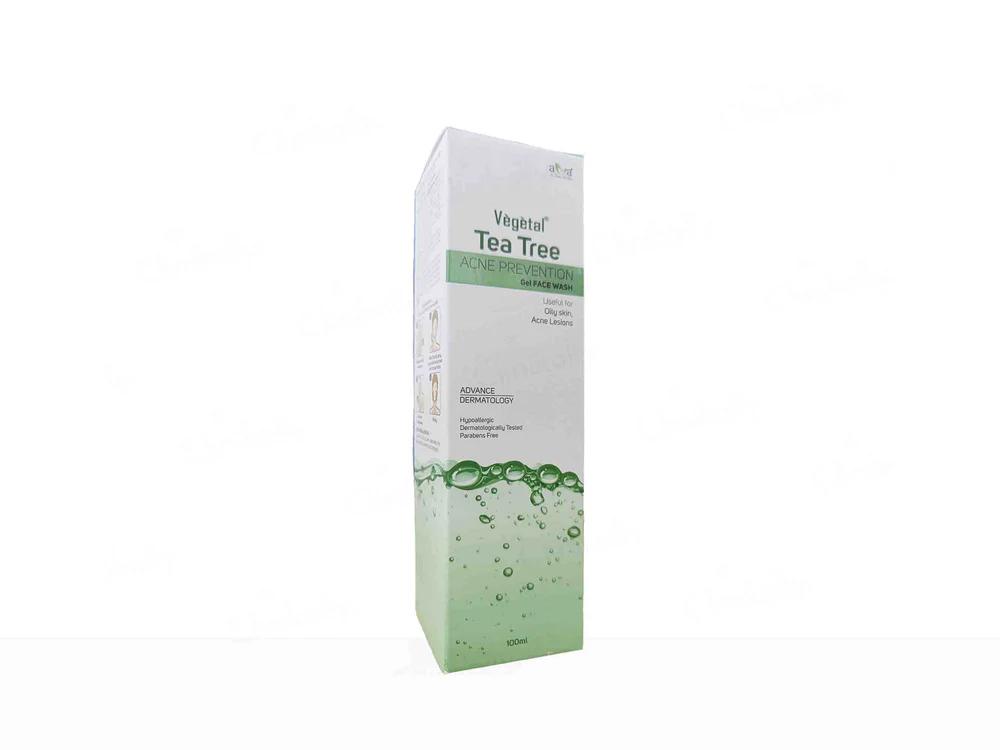 Vegetal Tea Tree Acne Prevention Gel Face Wash - 100ml