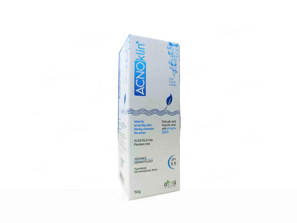Vegetal Acnoklin Gel Face Wash - 50gm