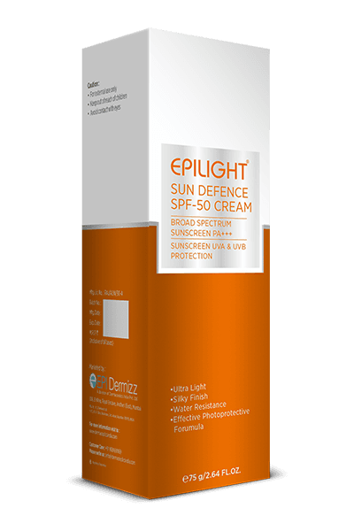 Epilight Sun Defense SPF – 50 Cream - 75gm