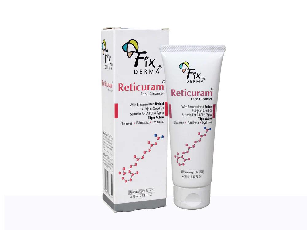 Fixderma Reticuram Face Cleanser - 75gm