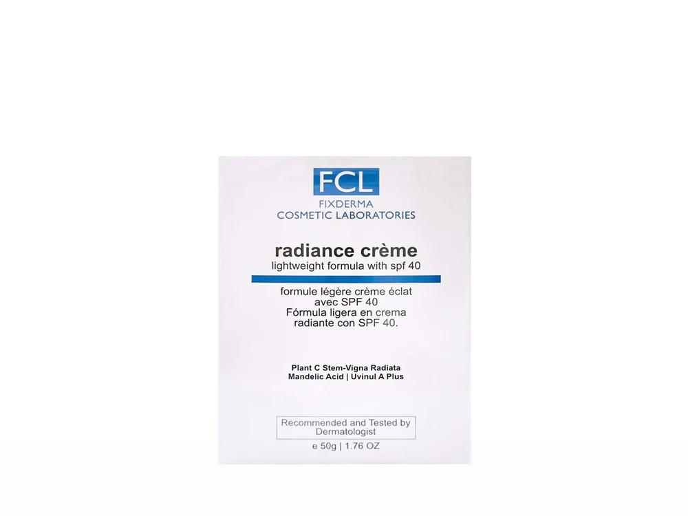 FCL Radiance Creme Lightweight Formula With SPF 40 - 50gm