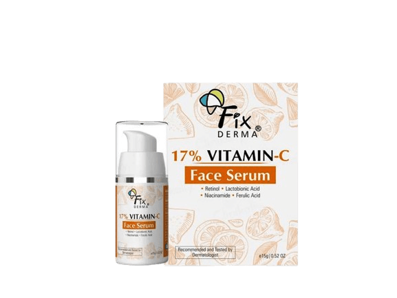 Fixderma 17% Vitamin C Face Serum - 15gm