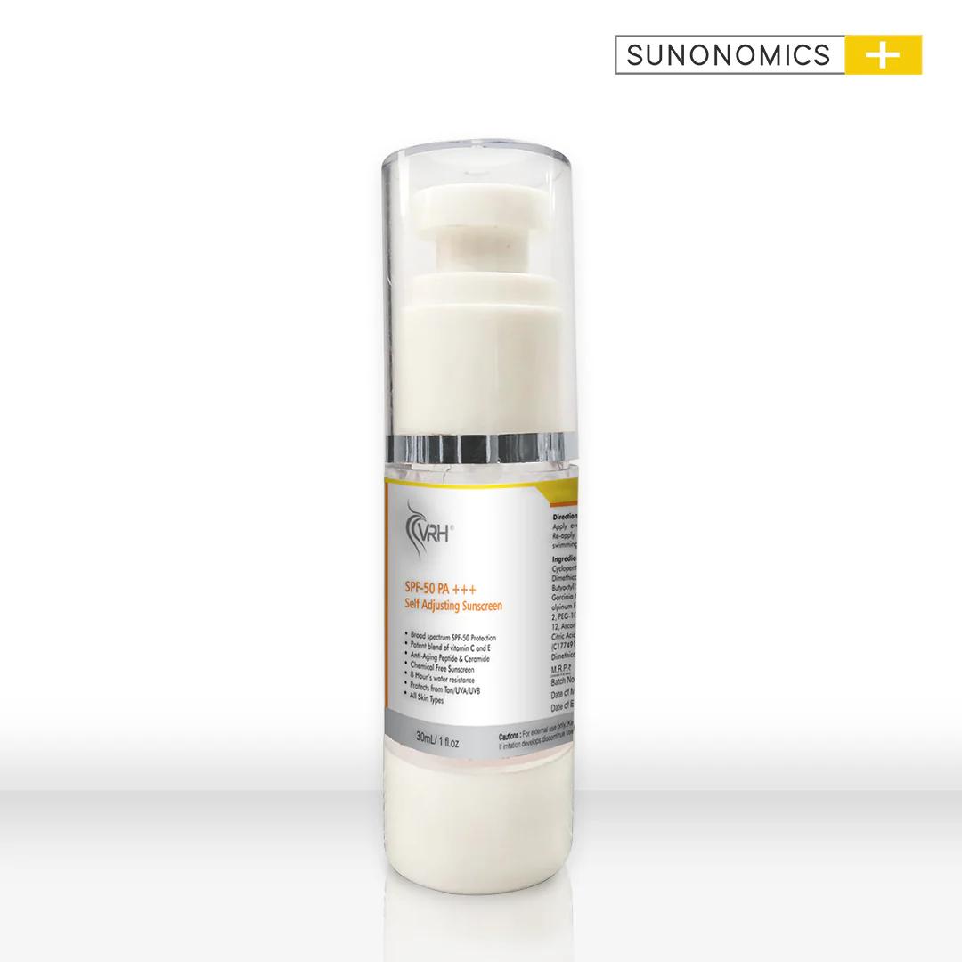 SPF 50 Self-Adjusting Sunscreen Lotion - 30ml