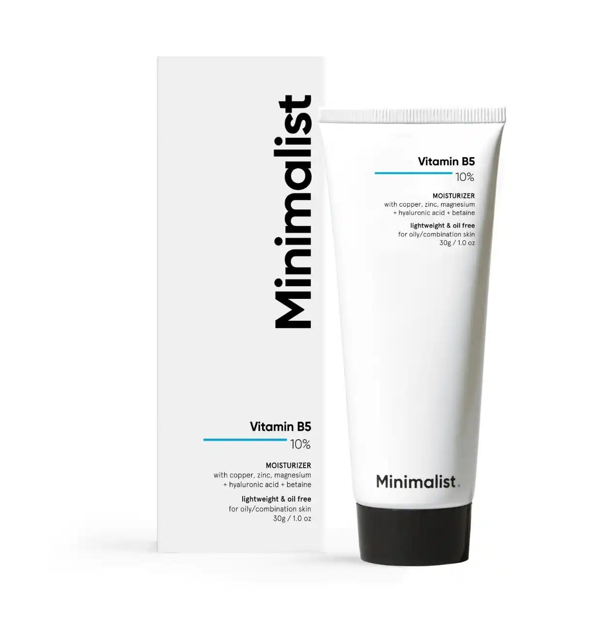 Minimalist 10% Vitamin B5 Lightweight & Oil Free Moisturizer - 50gm
