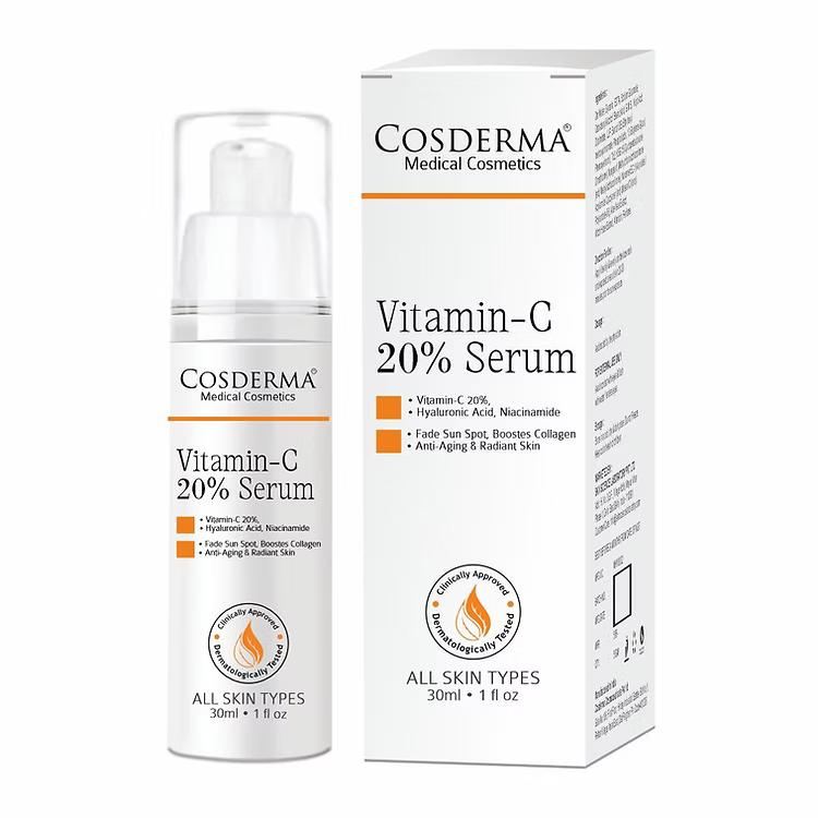 Cosderma Vitamin C 20% Serum - 30ml