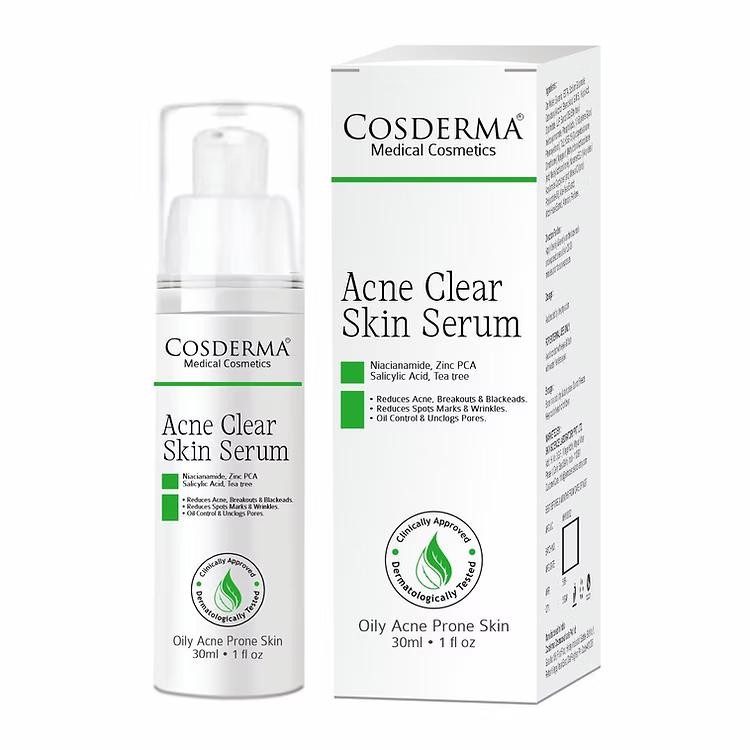 Cosderma Acne Clear Skin Serum - 30ml