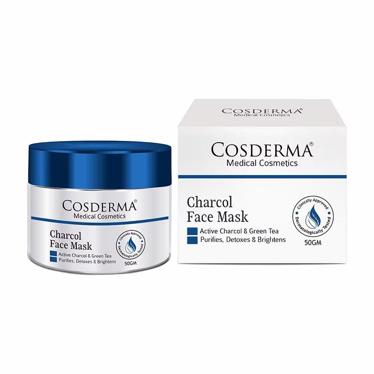 Cosderma Charcoal Face Mask - 50gm