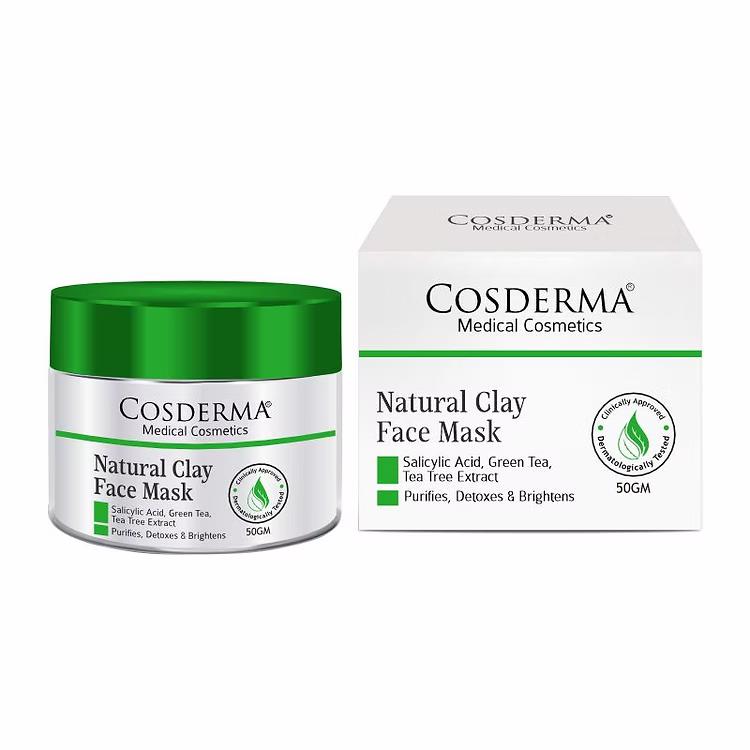 Cosderma Natural Clay Face Mask - 50gm