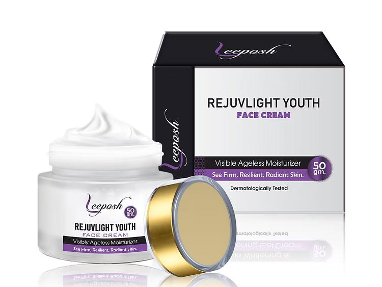 RejuvLight Youth Face Cream Antiageing Cream Argireline Peptide face Cream - 50gm
