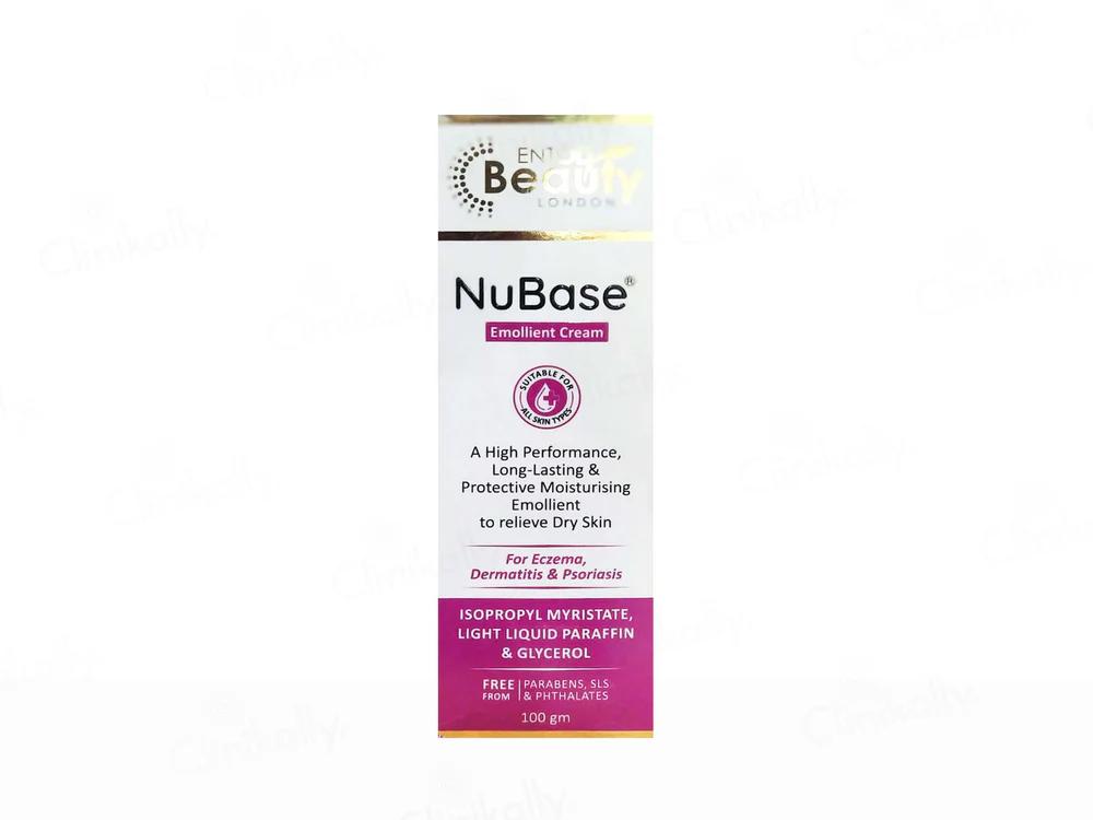 NuBase Moisturising Emollient Cream For Dry Skin - 100gm
