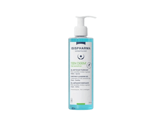 Isispharma Teen Derm Sensitive Purifying Cleansing Gel - 250ml