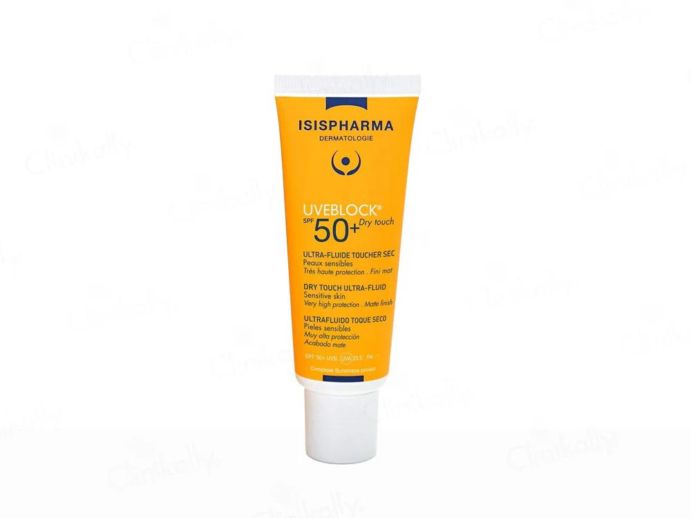 Isispharma UVE Block Dry Touch Ultra-Fluid Sunscreen SPF 50+ PA++++ - 40ml