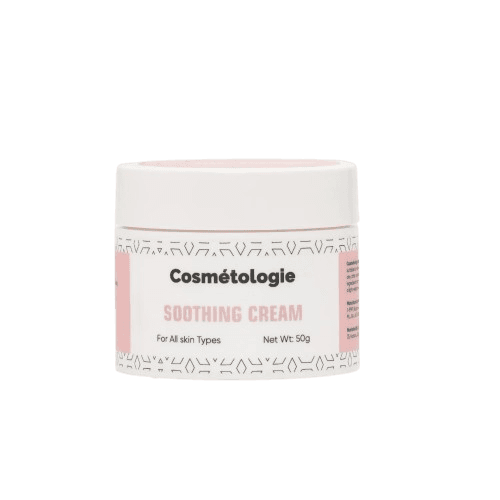 Cosmetologie Soothing Face cream Enriched With Rosmary Flower, Green Tea Exract - 50 Gms