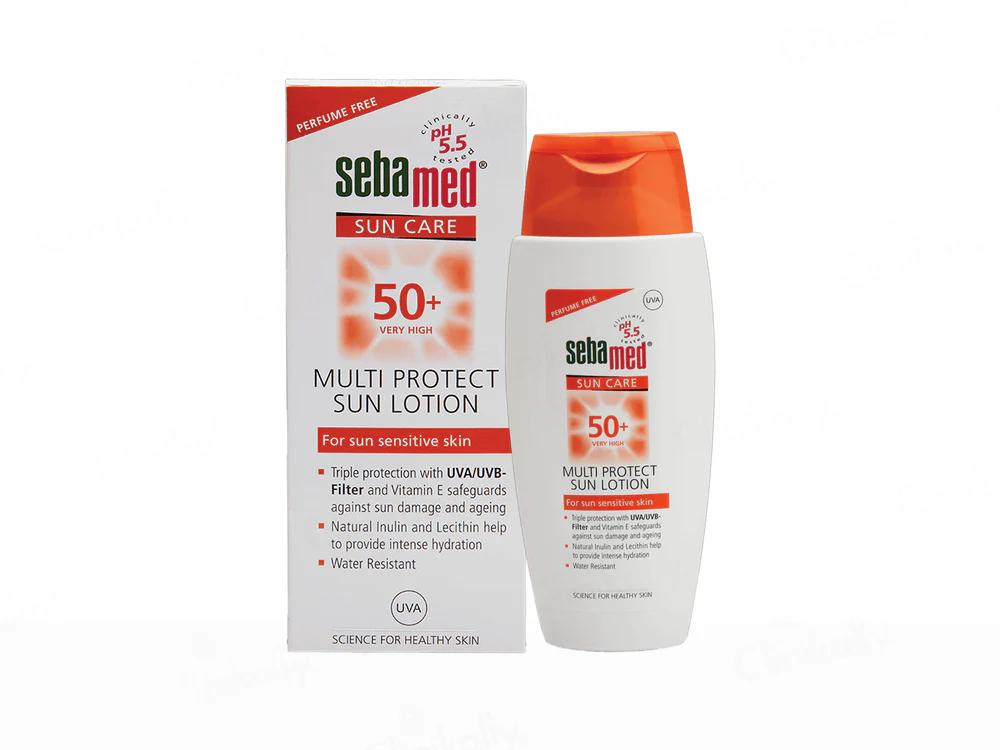 Sebamed Sun Care Multi Protect Sunscreen Lotion SPF 50+ For Sun Sensitive Skin - 150 ml