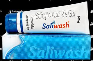 Saliwash Salicylic Acid 2% Gel Face Wash – 100 gm | Gentle Exfoliating Cleanser for Acne-Prone Skin | Fights Breakouts & Uneven Tone