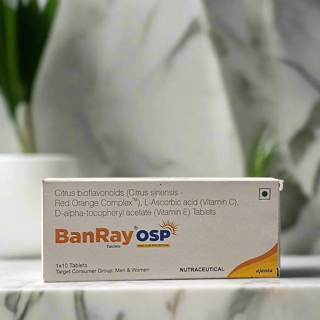 Banray OSP Oral Sun Protection Nutraceutical Tablet For Men & Women – 10 Tablets