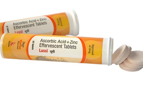 Lussi Effervescent Tablet Zingy Citrus – 20 Tablets