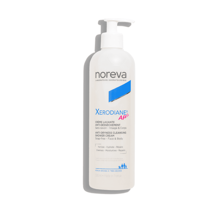Noreva Xerodiane AP+ Anti-Dryness Cleansing Shower Cream | For Dry to Very Dry Skin | 500ml