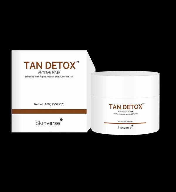 Tan Detox Mask | Instant Tan Removal & Skin Brightening – 100 gm